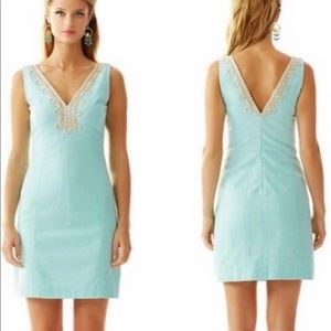 Lilly Pulitzer aqua dress